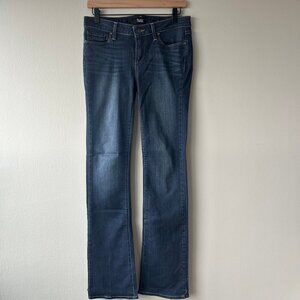 PAIGE Manhattan Flare Jeans Dark Wash Denim Women’s Size 28